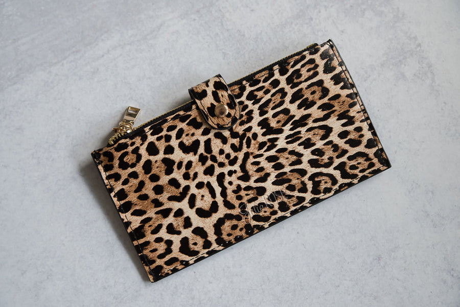 Rich Girl Wallet in Leopard