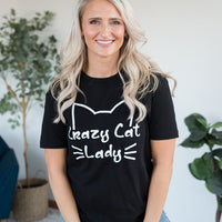 Crazy Cat Lady Graphic Tee