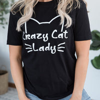 Crazy Cat Lady Graphic Tee