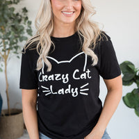 Crazy Cat Lady Graphic Tee