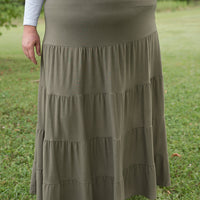 All Around Skirt in Olive