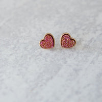 Love in the Air Earrings in Merlot