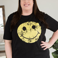 Vintage Smiley Face Graphic Tee