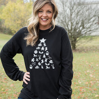 Decorate the Tree Long Sleeve Graphic Tee