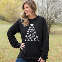 Decorate the Tree Long Sleeve Graphic Tee