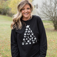 Decorate the Tree Long Sleeve Graphic Tee