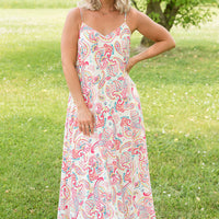 Paisley Paradise Maxi Dress