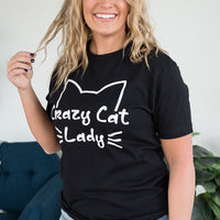 Crazy Cat Lady Graphic Tee