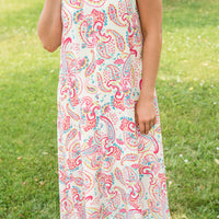 Paisley Paradise Maxi Dress