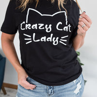 Crazy Cat Lady Graphic Tee