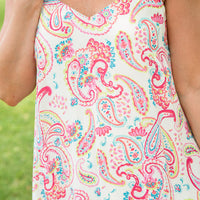 Paisley Paradise Maxi Dress