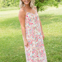 Paisley Paradise Maxi Dress