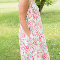 Paisley Paradise Maxi Dress