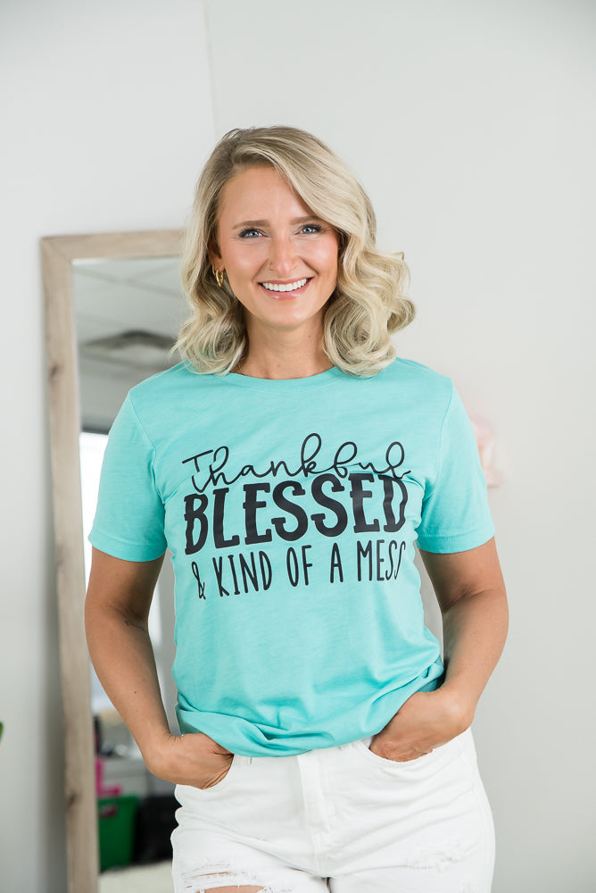 Thankful Blessed Tee