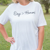 Dogs Over Humans Graphic Tee