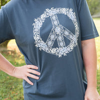 Floral Peace Graphic Tee