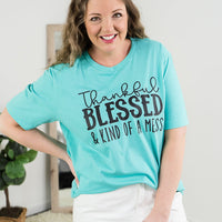 Thankful Blessed Tee