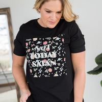 Not Today Satan Graphic Tee