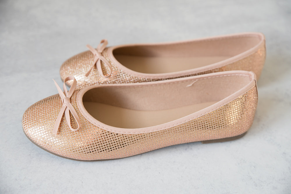 Touch of Magic Flats in Rose Gold