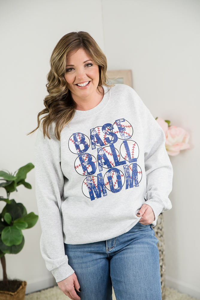 Baseball Mom Crewneck