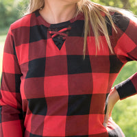 Checkmate Top in Red