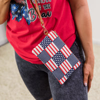 Stars & Stripes Wristlet