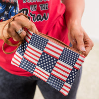 Stars & Stripes Wristlet