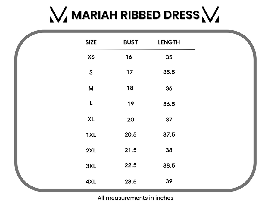 IN STOCK Mariah Ribbed Dress - Mocha Stripes