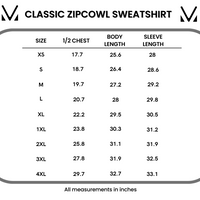 IN STOCK Classic Zoey ZipCowl Sweatshirt - Grey Floral and Stripes