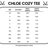 IN STOCK Chloe Cozy Tee - Magenta