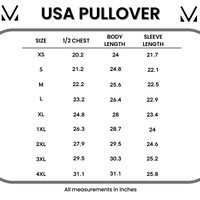 IN STOCK USA Pullover - White