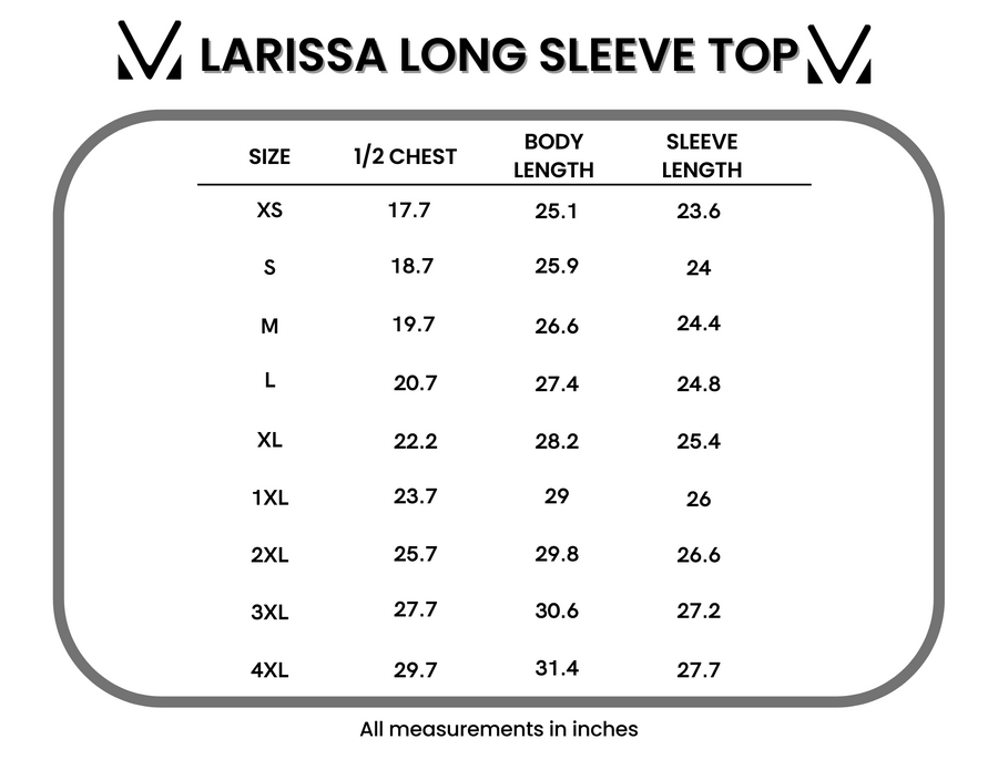 IN STOCK Larissa Long Sleeve - Olive | Women's V-Neck Top FINAL SALE