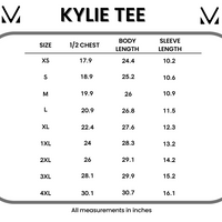 IN STOCK Kylie Tee - Kansas City Red and Yellow FINAL SALE