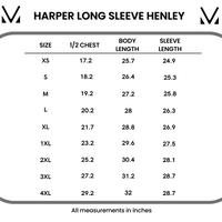 IN STOCK Harper Long Sleeve Henley - Black FINAL SALE