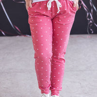 IN STOCK Classic Joggers - Sweetheart Red