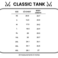 IN STOCK Classic Tank - Blue and White