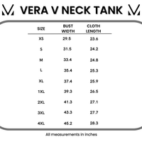 IN STOCK Vera V Neck Tank - Lavender