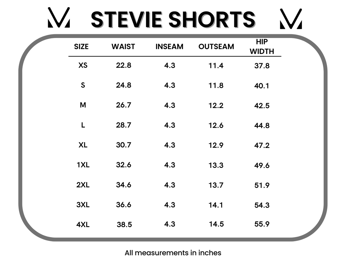 IN STOCK French Terry Stevie Shorts - Spring Leaf