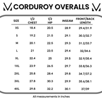 IN STOCK Corduroy Overalls - Olive