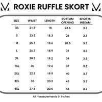 IN STOCK Roxie Ruffle Skort - Navy FINAL SALE