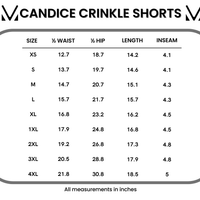 IN STOCK Candice Crinkle Shorts - Dusty Rose