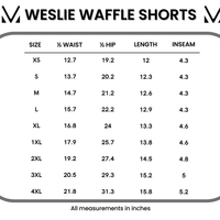 IN STOCK Weslie Waffle Shorts - Pink