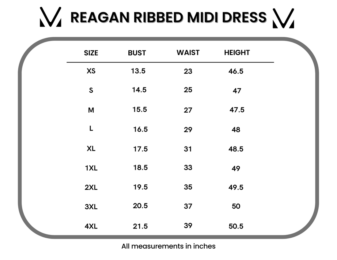 IN STOCK Reagan Ribbed Midi Dress - Rust | Women&