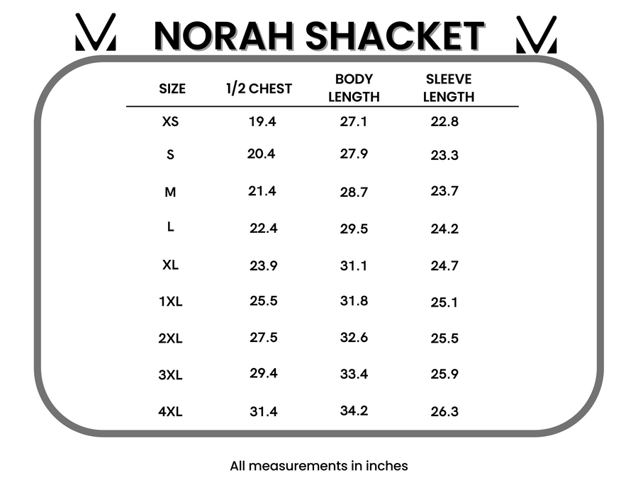 IN STOCK Norah Plaid Shacket - Ivory and Black