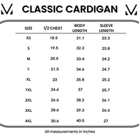 IN STOCK Classic Cardigan - Sapphire Floral