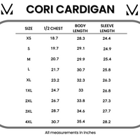IN STOCK Cori Cardigan - Heathered Purple