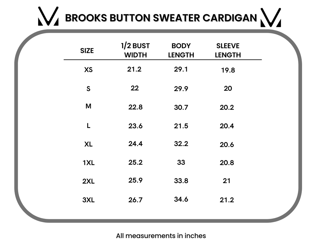 IN STOCK Brooks Button Sweater Cardigan - Evergreen