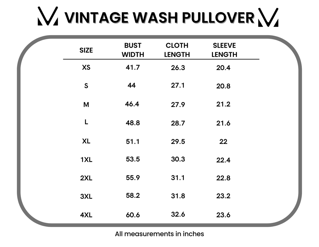 IN STOCK Vintage Wash Pullover - Spring Peach