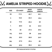 IN STOCK Amelia Striped Hoodie - Lemon