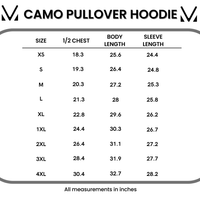 IN STOCK Camo Pullover Hoodie